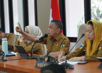 Wali Kota dan Wawali Pimpin Rapat Penanganan Stunting Di Kota Palu