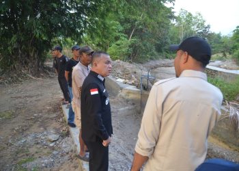 Respon Aduan Masyarakat Terkait Air Bersih, Wali Kota Palu Tinjau Kondisi Aliran Sungai Kawatuna