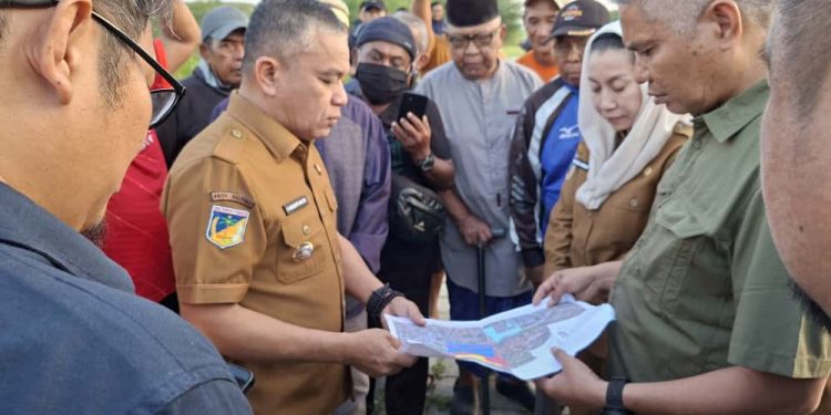 Wali Kota dan Wawali Tinjau Langsung Lokasi Ex HGB Di Kelurahan Tondo dan Talise