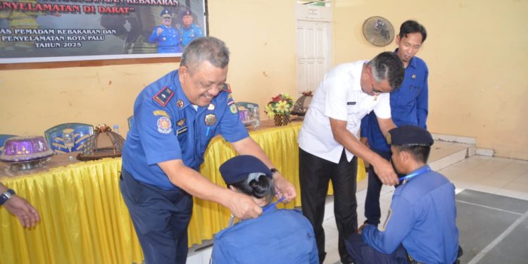 36 Personil Damkarmat Kota Palu Ikuti Pelatihan Peningkatan SDM dan Keahlian Penyelamatan