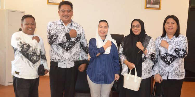 Persiapan Pelaksanaan HGN 2025, Pengurus PGRI Kota Palu Temui Wawali Imelda