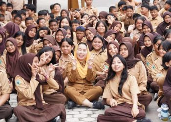 Wawali Imelda Hadiri Kegiatan Ekspetasi SMP Negeri 1 Palu, Ajak Para Siswa Jauhi Perilaku Bullying