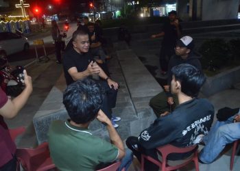 Wali Kota Palu Tinjau Pembangunan Fasilitas Umum dan Berdialog Bersama Pemuda