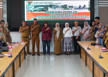 Sekda Kota Palu Buka Diskusi Publik Sinkronisasi Rencana Induk dan Peta Jalan Pemajuan IPTEK