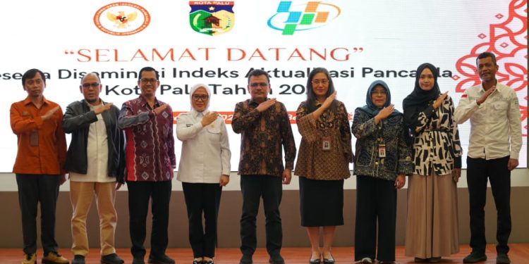 Sekda Kota Palu Buka Kegiatan Desiminasi Indeks Aktualisasi Pancasila Tahun 2025