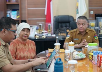 Wali Kota Palu Terima Kunjungan Tim Penilai dan Verifikasi Lapangan Pemilihan Kota Terbaik