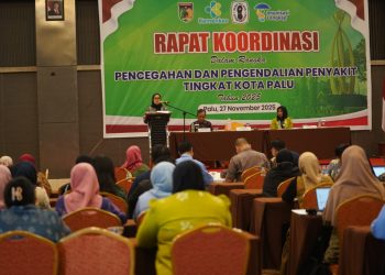 Sekda Kota Palu Buka Rakor Pencegahan dan Pengendalian Penyakit