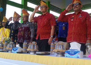 Asisten I Setda Kota Palu Hadiri Upacara Peringatan HUT Ke-22 Kabupaten Tojo Una-Una Tahun 2025