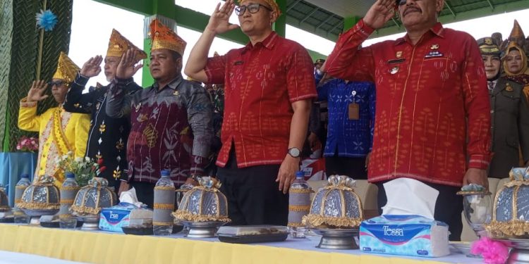 Asisten I Setda Kota Palu Hadiri Upacara Peringatan HUT Ke-22 Kabupaten Tojo Una-Una Tahun 2025
