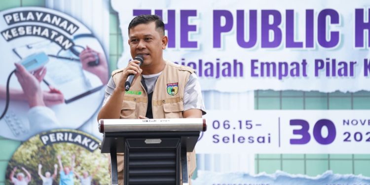 Kadis DLH Kota Palu Hadiri “The Public Health Zone” Bersama FKM Untad
