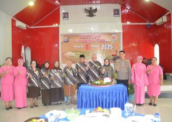 Sekda Irmayanti Hadiri Peringatan HUT Ke-6 PP Polri Cabang Kota Palu