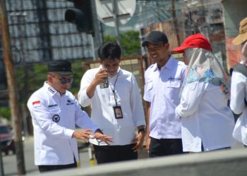 Wali Kota Palu Tinjau Pekerjaan Infrastruktur, Pastikan Progres Berjalan Sesuai Rencana