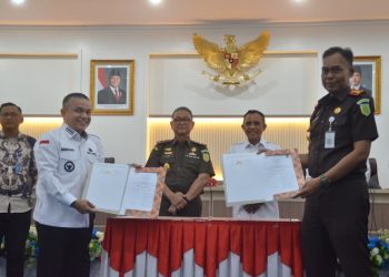 Pemkot dan Kajari Palu Teken MoU Penerapan Kerja Sosial Bagi Pelaku Tindak Pidana