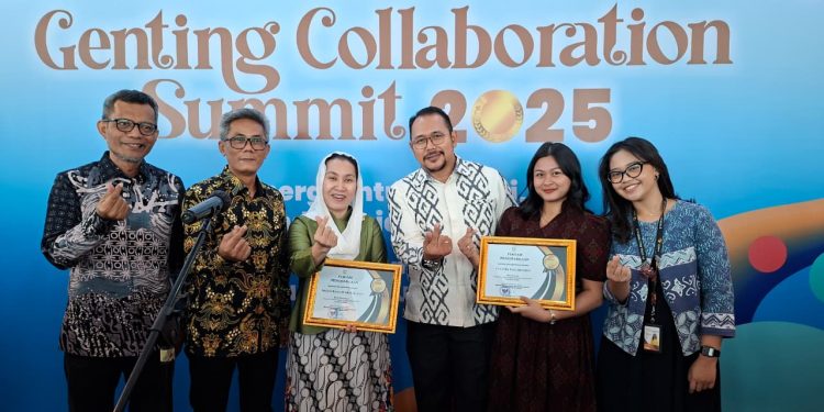 Wakil Wali Kota Palu Raih Penghargaan GENTING Predikat Gold