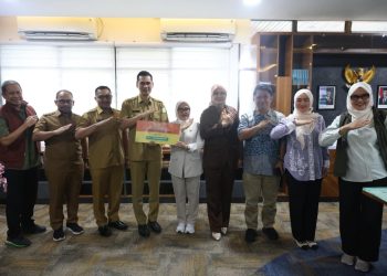 Pemkot Palu Serahkankan Bantuan Kemanusiaan Peduli Bencana Banjir Kepada Pemprov Aceh