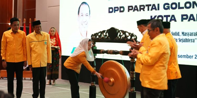 Wawali Imelda Secara Resmi Membuka Musda VII Partai Golkar Kota Palu Tahun 2025