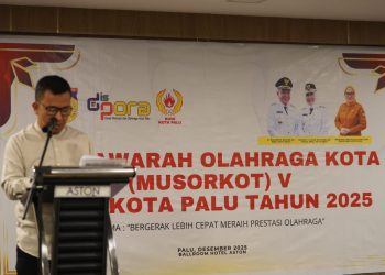 Pemkot Harapkan MUSORKOT V Lahirkan Pengurus KONI Kota Palu Yang Solid, Profesional dan Berintegritas