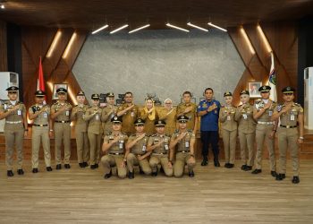 Wawali Imelda Menerima Kunjungan Praja IPDN Asal Kota Palu, Tekankan Pentingnya Disiplin