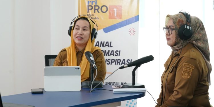 Wawali Imelda Hadiri Dialog Interaktif Bersama RRI Palu, Bahas Kasus Pelecehan Terhadap Perempuan