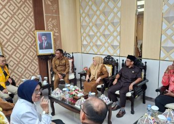 Asisten I Setda Kota Palu Hadiri Penyambutan Menteri Kebudayaan RI di Bandara Internasional Mutiara Sis Al-Jufri Palu