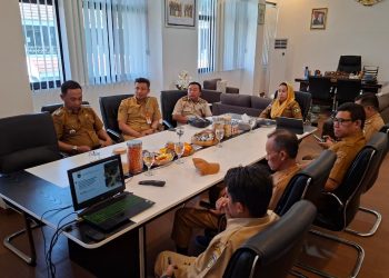 Wawali Imelda Ikuti Rakor Kesiapsiagaan Hidrometeorologi Se-Indonesia Secara Daring