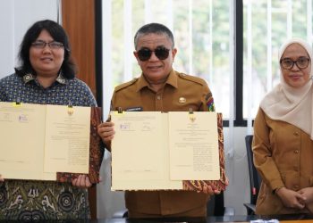 Wali Kota Teken MoU Bersama BPJS, 55 Ribu Warga Palu Ditanggung Pemkot