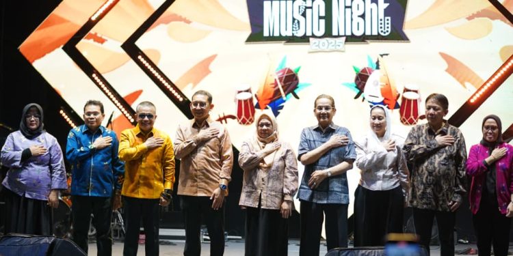 Menbud RI Buka Ethnic Music Night, Ini Harapan Wali Kota Palu